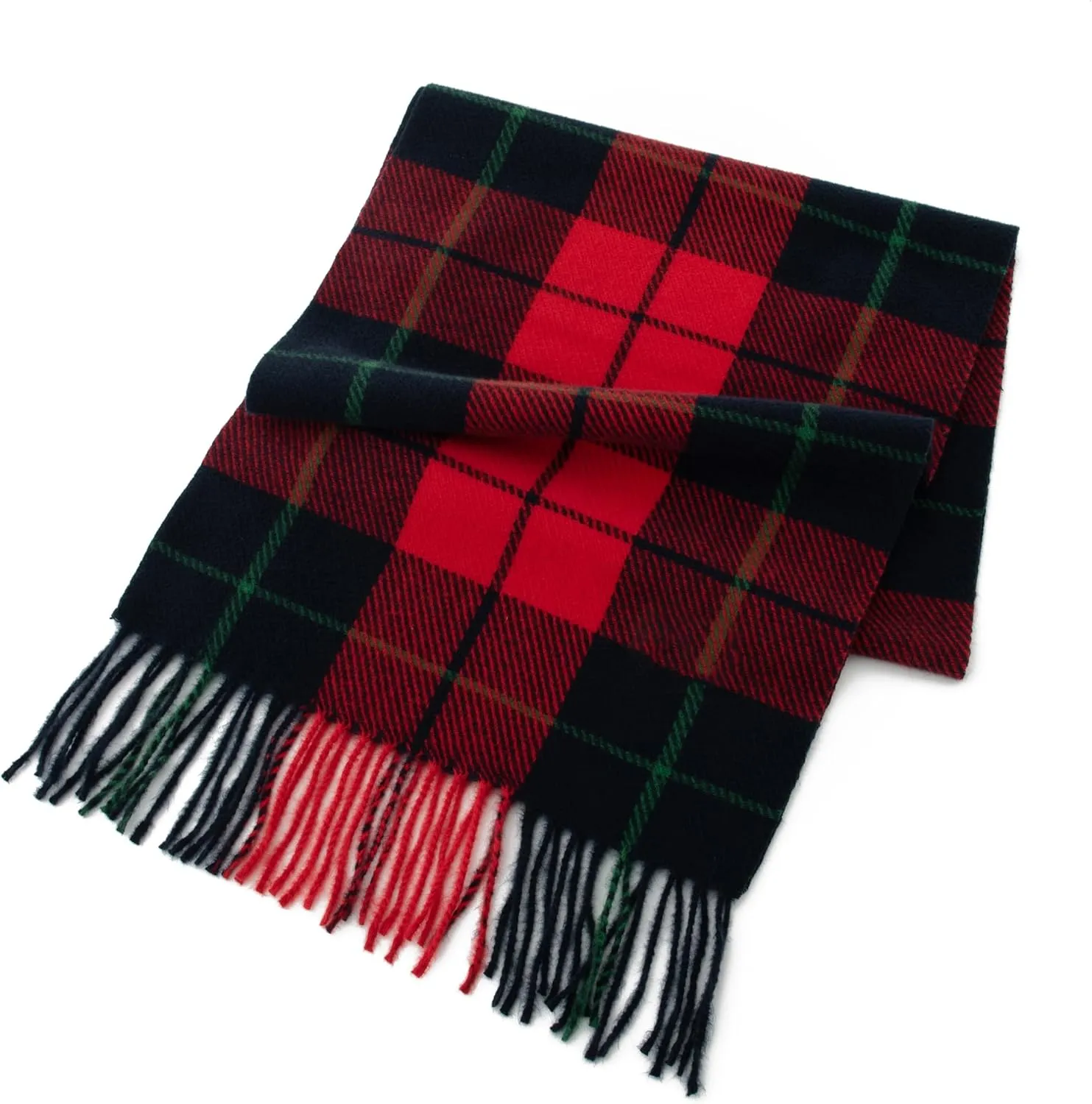 Alidamo Winter Scarf Cashmere Feel Wool Tassel Pashmina Shawl Soft Scarves Tie-dyed& Plaid Solid Colors