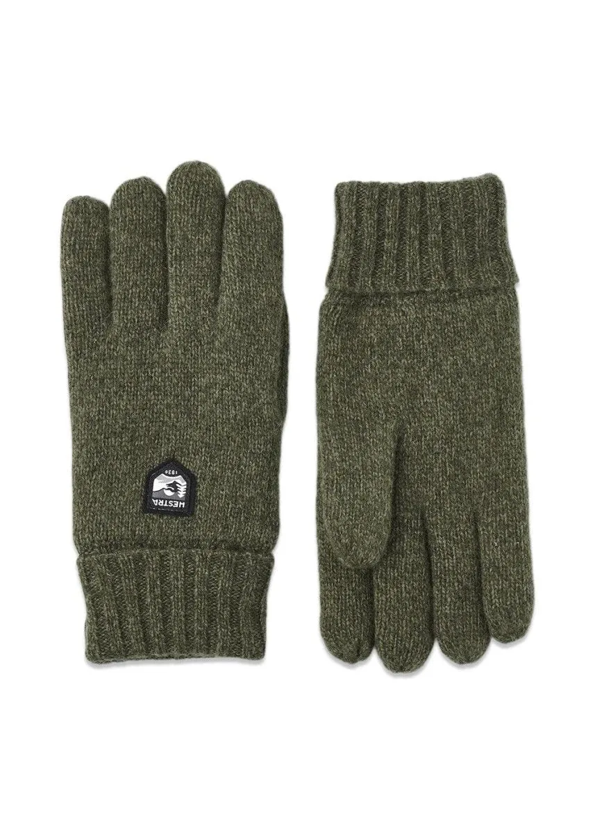 Basic Wool Glove - Olive