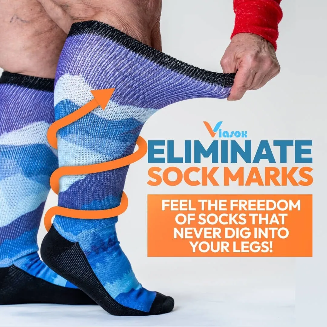 Black EasyStretch™ Socks Bundle 3-Pack