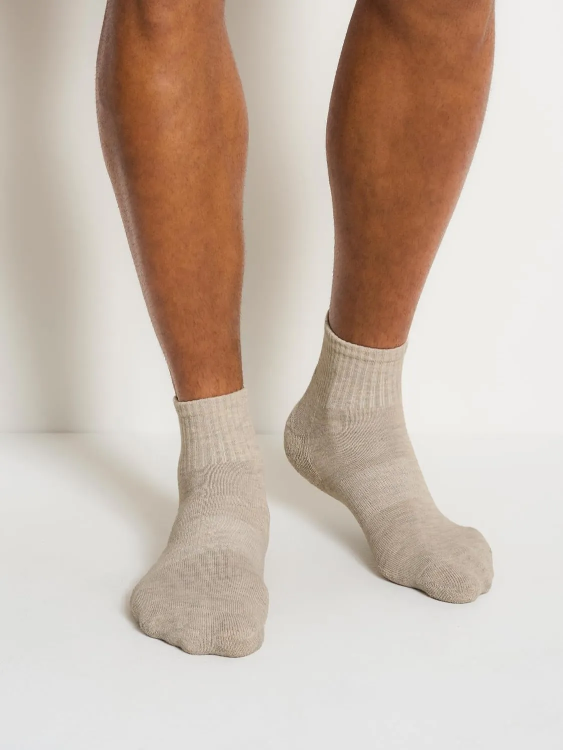 DKNY Men's 6 Pack Sport Cushion High Quarter Crew Socks