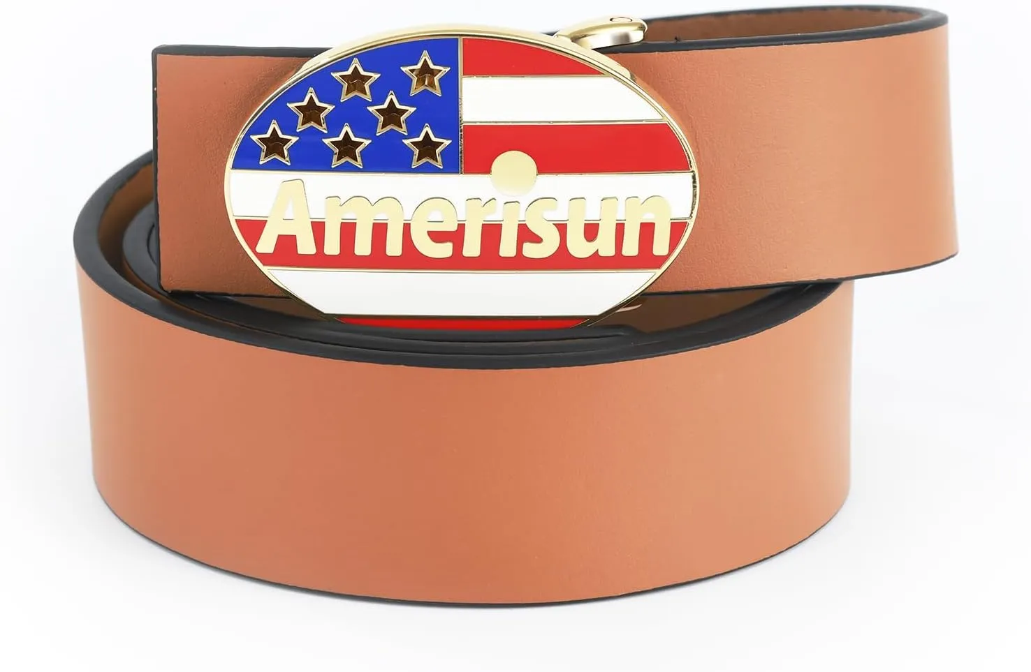 Men's genuine leather belt, made of 100% cowhide, can be paired with business or casual jeans