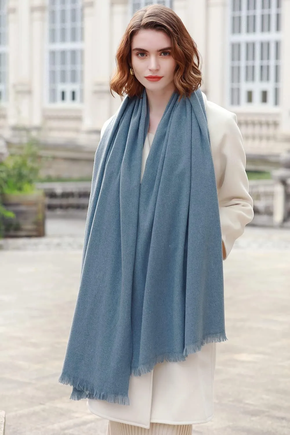 RIIQIICHY Scarfs for Women Pashmina Shawl Wraps for Evening Dresses Women Scarf for Wedding Large Winter Scarves