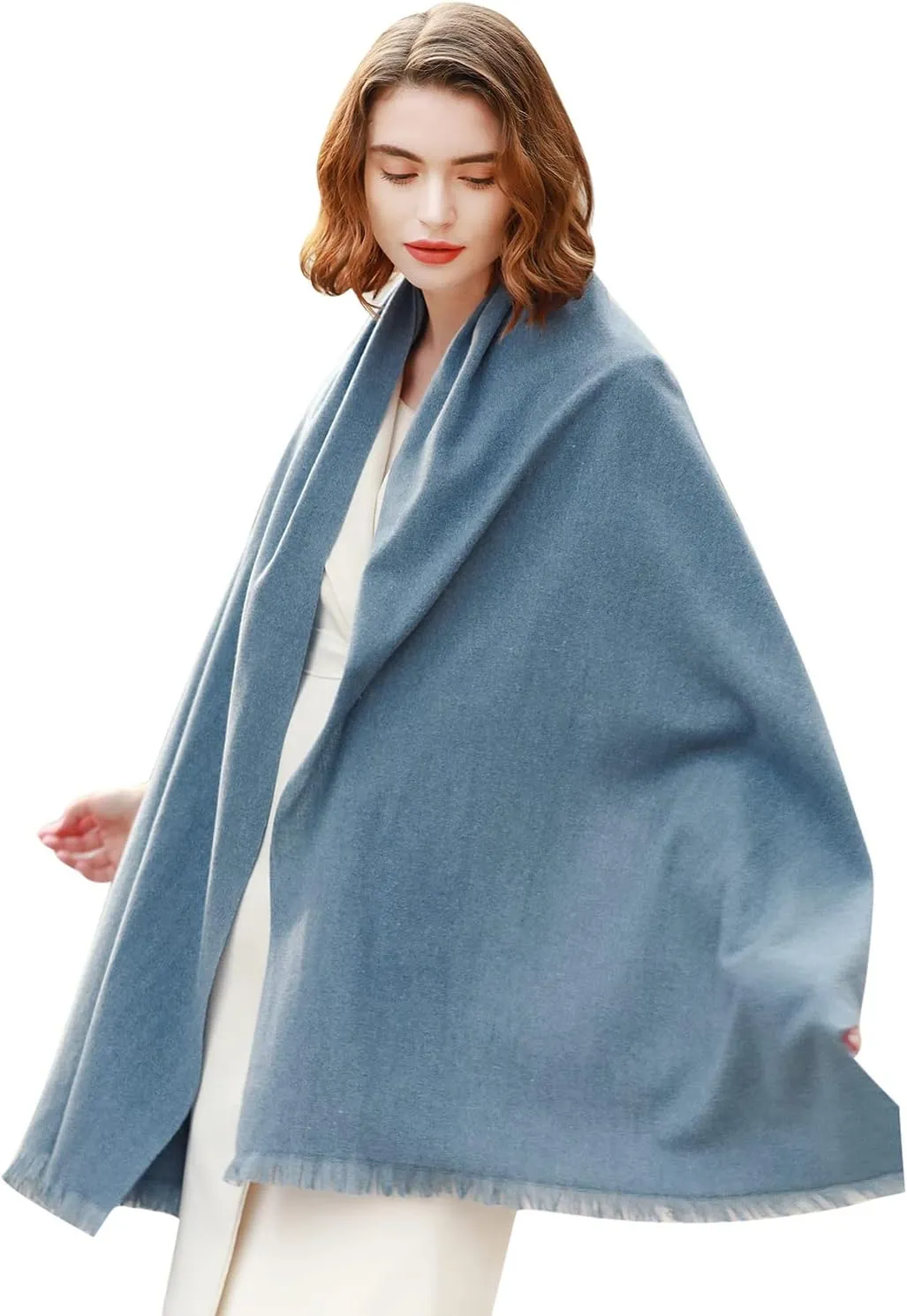 RIIQIICHY Scarfs for Women Pashmina Shawl Wraps for Evening Dresses Women Scarf for Wedding Large Winter Scarves