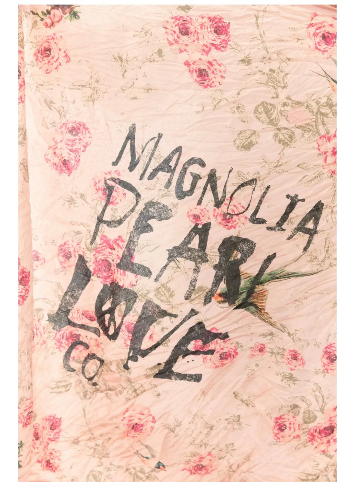 SCARF 124 LOVE CO MNYSP FLORAL BANDANA
