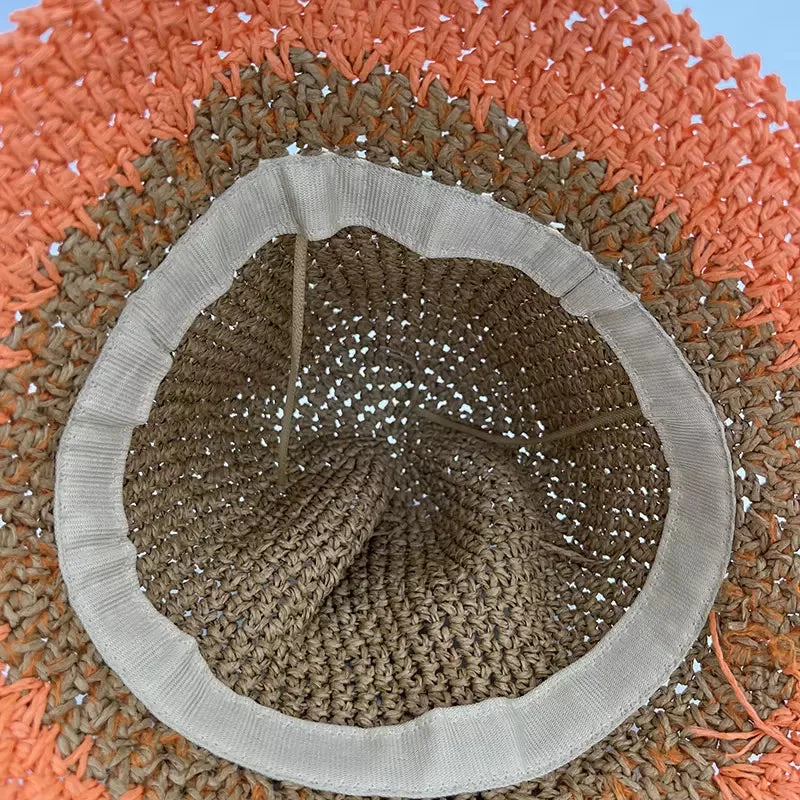 Summer Vibes Straw Crochet in Dual-tone