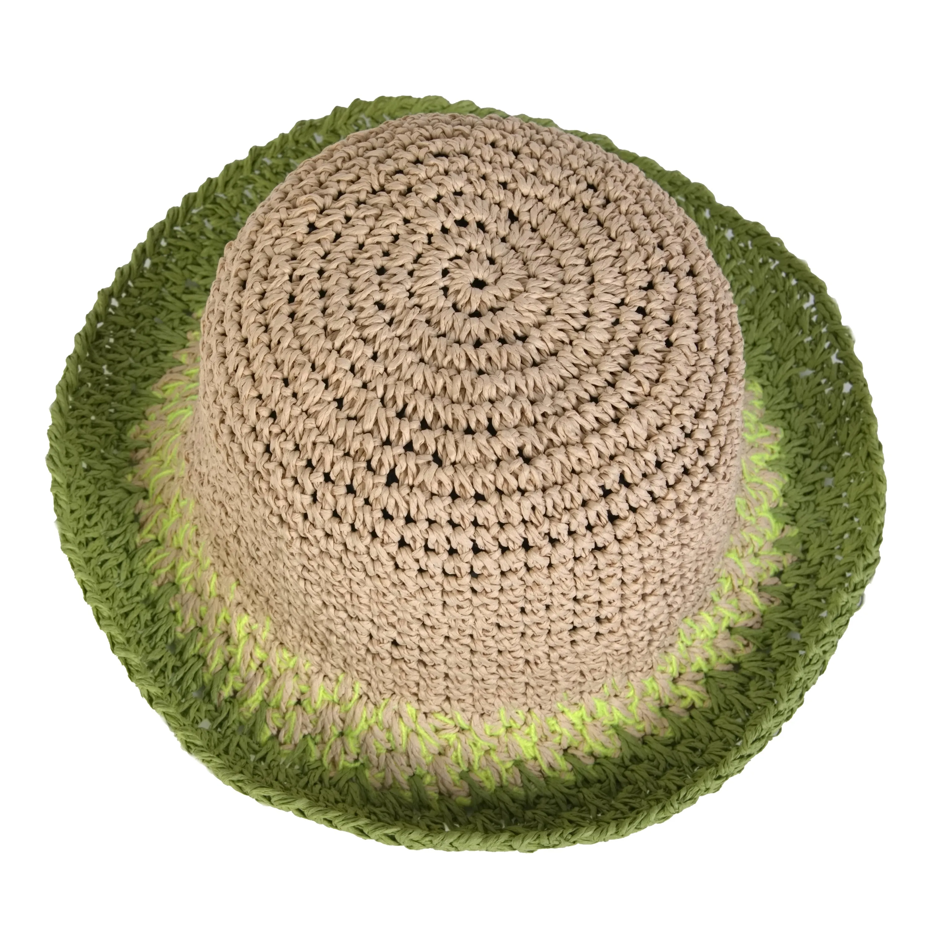 Summer Vibes Straw Crochet in Dual-tone
