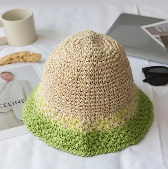Summer Vibes Straw Crochet in Dual-tone
