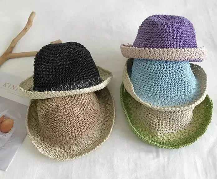Summer Vibes Straw Crochet in Dual-tone