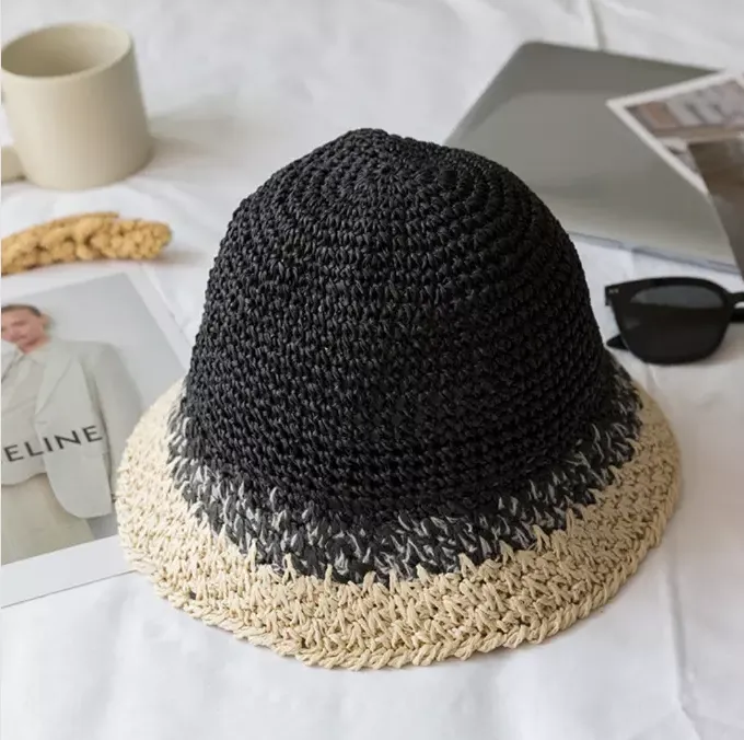 Summer Vibes Straw Crochet in Dual-tone
