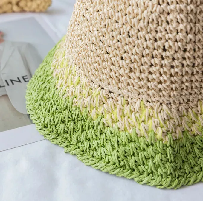 Summer Vibes Straw Crochet in Dual-tone