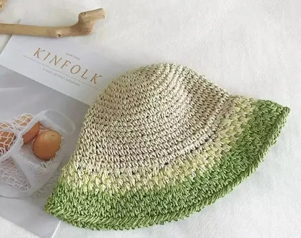 Summer Vibes Straw Crochet in Dual-tone