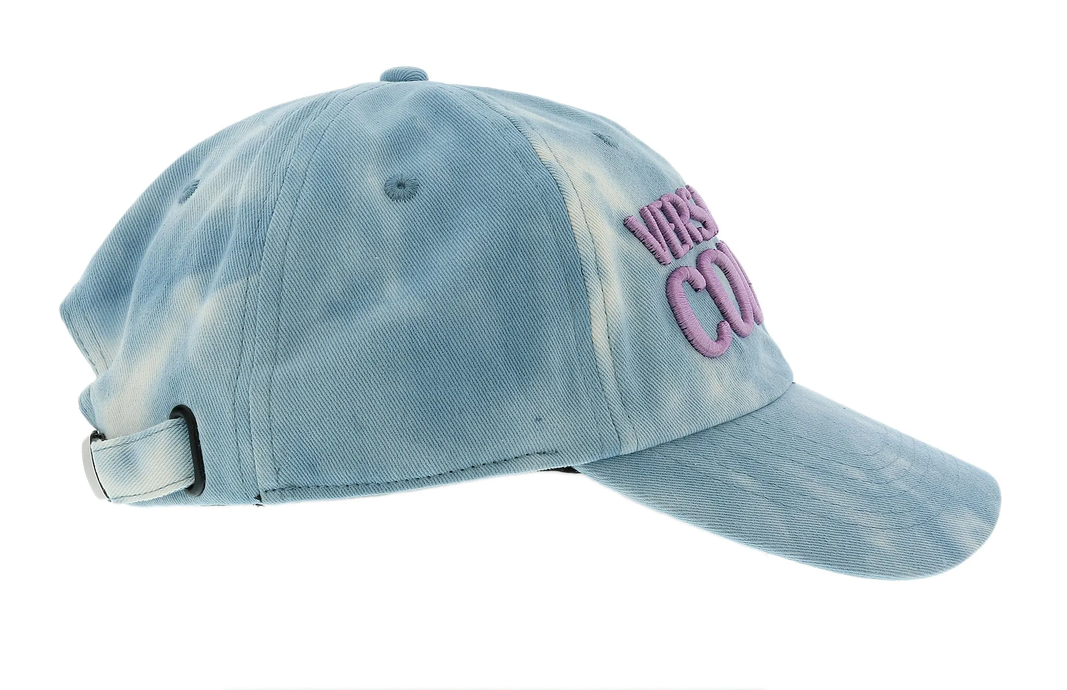 Versace Jeans Couture Baby Blue  Tie DyeBaseball Cap-One Size
