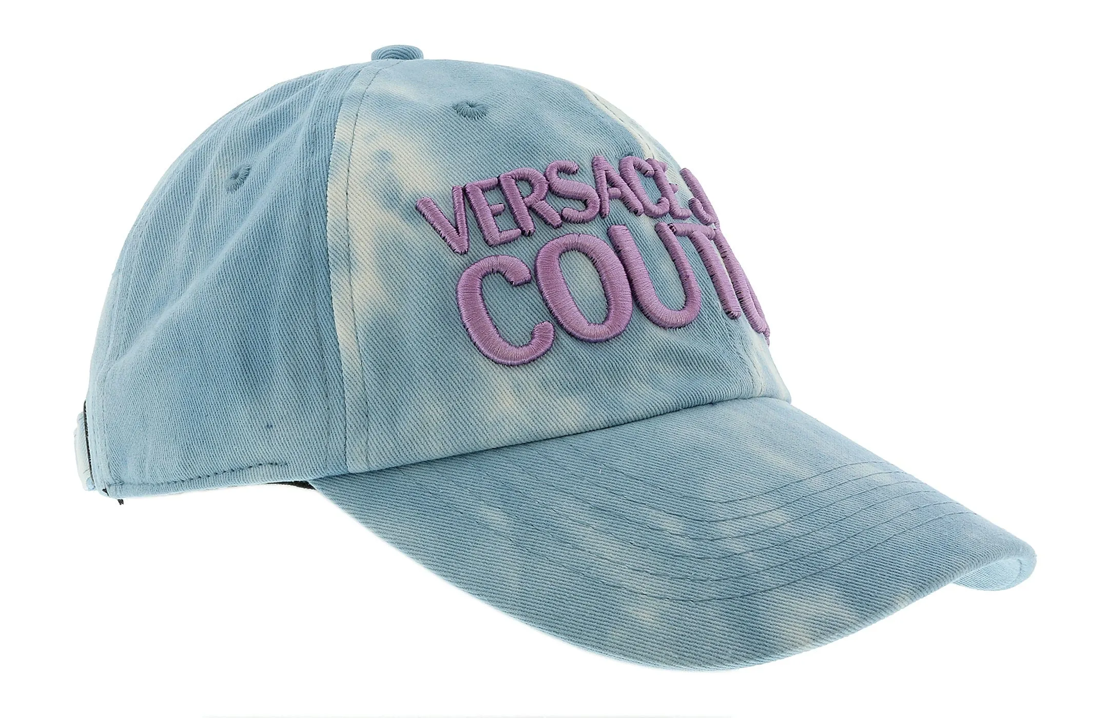 Versace Jeans Couture Baby Blue  Tie DyeBaseball Cap-One Size