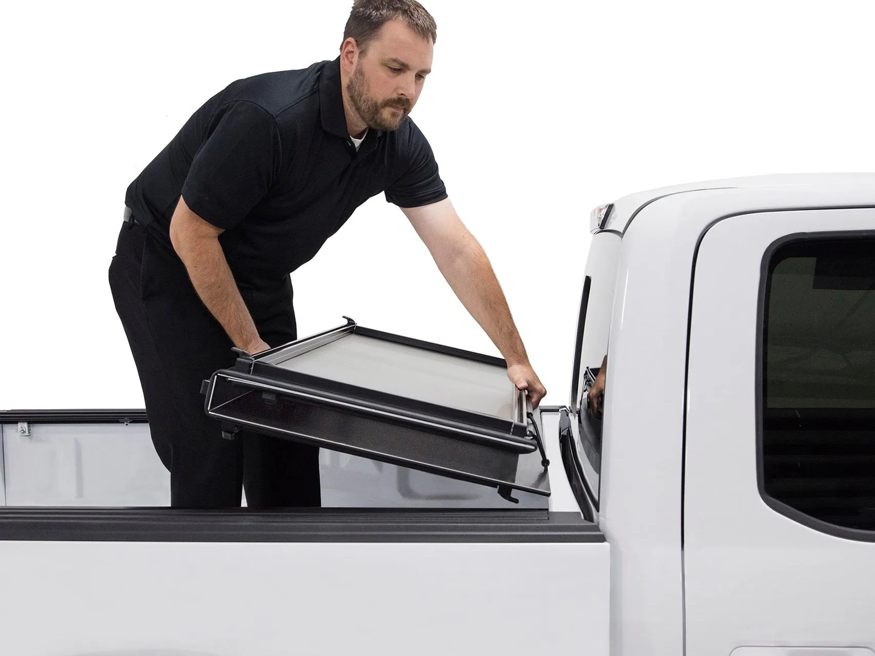 WeatherTech AlloyCover Hard Tri-Fold Bed Cover - 2017  Raptor