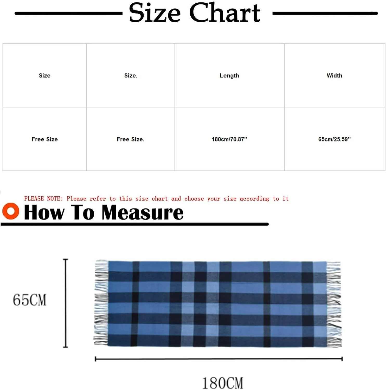 Women Large Scarf Winter Plaid Checked Thick Warm Wrap Scarves Casual Tassel Blanket Scarf Stylish Plaid Shawls